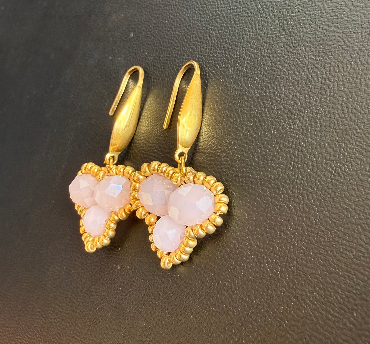 Aretes en Cristales colgante